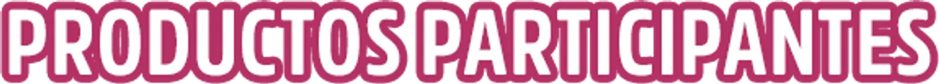 Productos Participantes